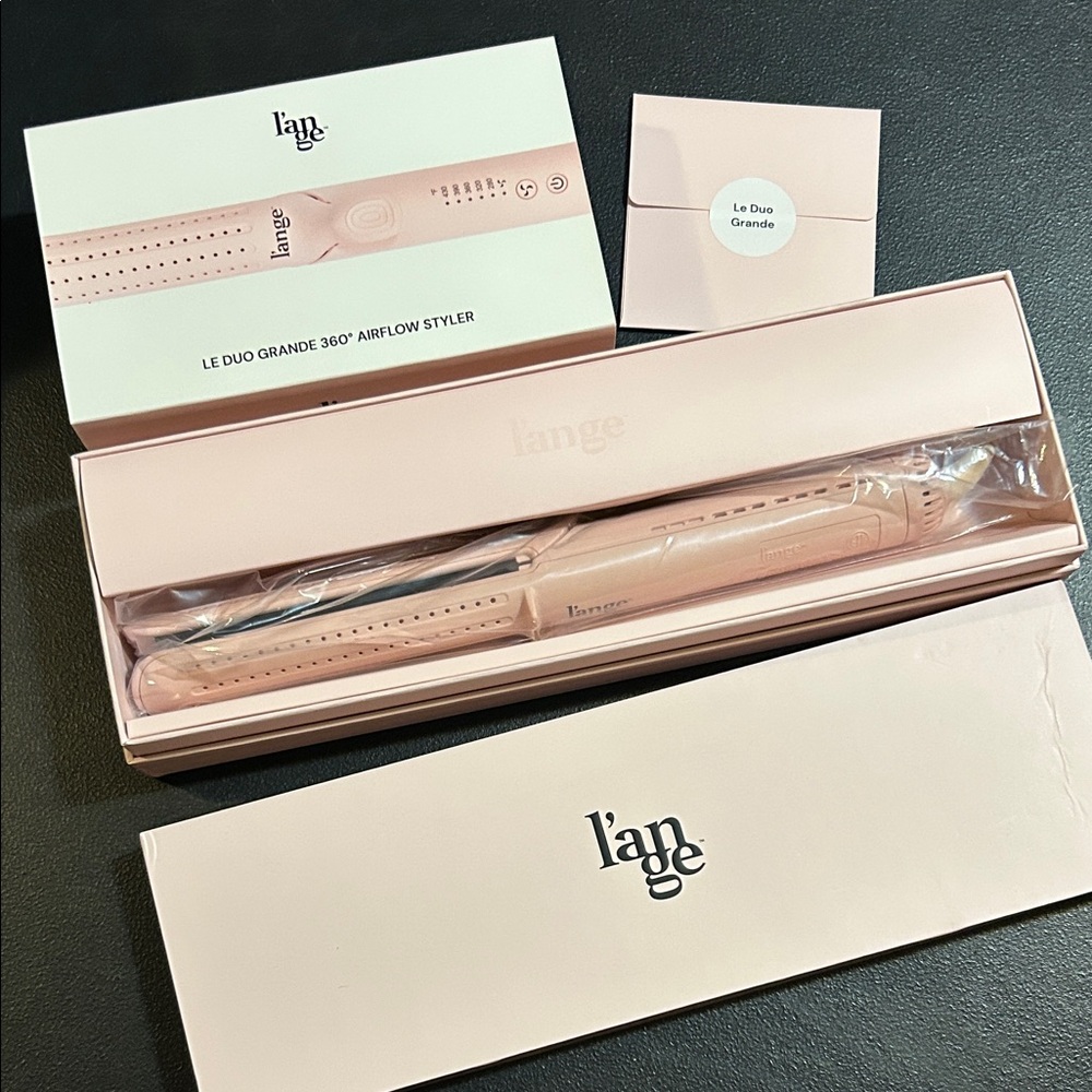 Lange Le Duo Grande 360° Airflow Styler in Soft Pink